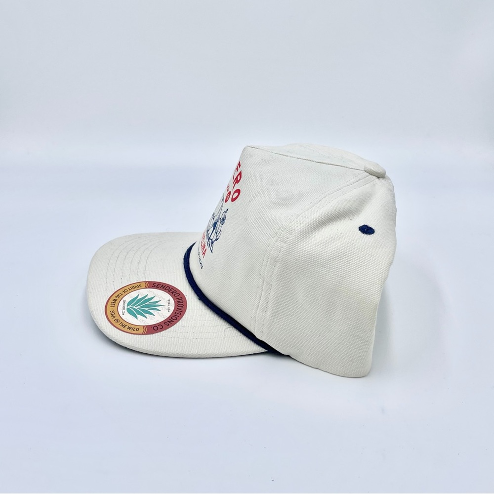 NEW Sendero Provisions La Javelina Flat Bill Rope Rodeo SnapBack Hat Adult OSFM - Picture 7 of 12